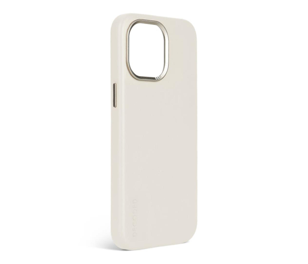 Decoded Leather Back Cover do iPhone 15 Pro Max clay - 1187383 - zdjęcie 3